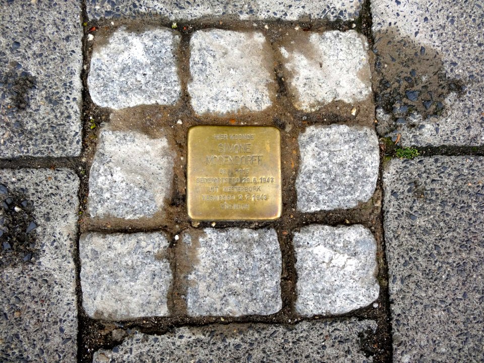 Stolpersteine Gouda Kattensingel42