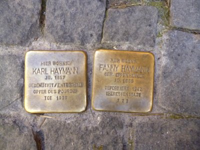 Stolpersteine Amberg Haymann