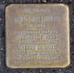Stolperstein Oststraße 40, Gotha