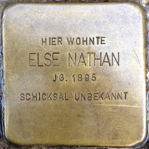 Stolpersteine Bremerhaven – Else Nathan
