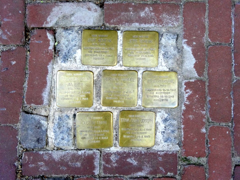 Stolpersteine Gouda Hoge Gouwe123