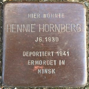 Stolpersteine Bremerhaven – Hennie Hornberg