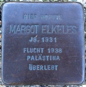 Stolpersteine Bremerhaven – Margot Elkeles
