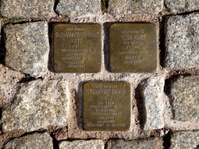 Stolpersteine Arnstadt Karl-Marien-Straße 11