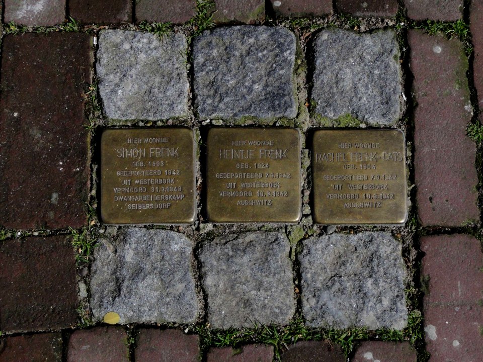 Stolpersteine Gouda Wilhelminastraat