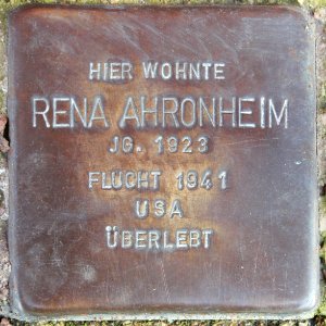 Stolpersteine Bremerhaven – Rena Ahronheim