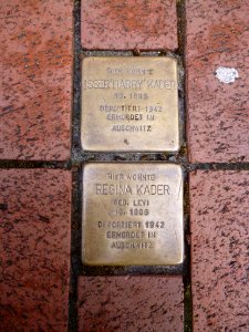 Stolpersteine Rendsburg Kader