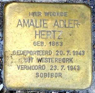 Stolpersteine Gouda Oosthaven31 (detail 2)