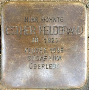 Stolpersteine Bremerhaven – Esther Feldbrand