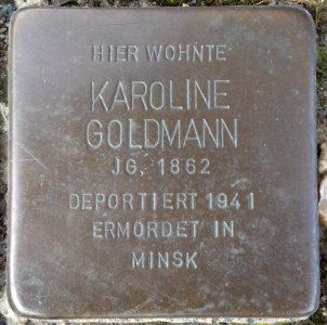 Stolpersteine Bremerhaven – Karoline Goldmann