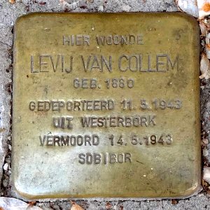 Stolpersteine Gouda Lange Groenendaal38 (detail 1)
