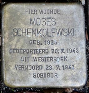 Stolpersteine Gouda Lange Groenendaal 38 (detail6)