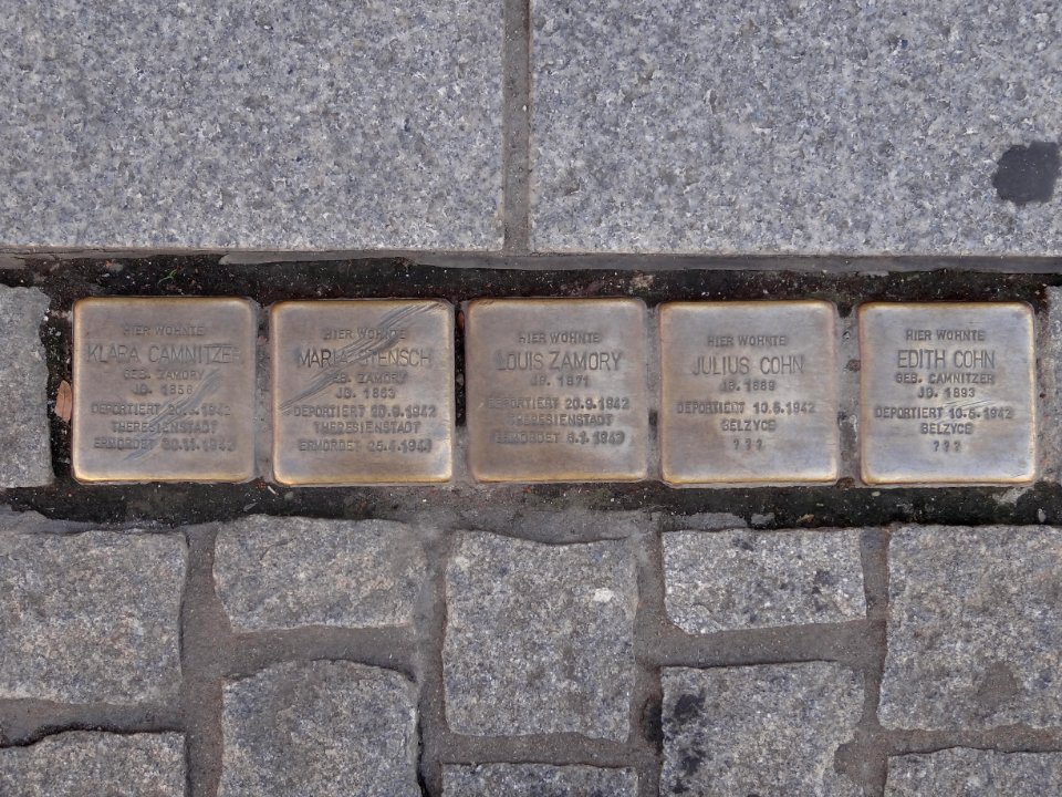 Stolpersteine Saalstraße 16, Jena