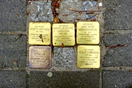 Stolpersteine Gouda Sophiastraat 37