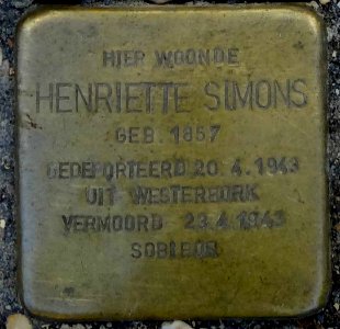Stolpersteine Gouda Oosthaven31 6 (detail 7)