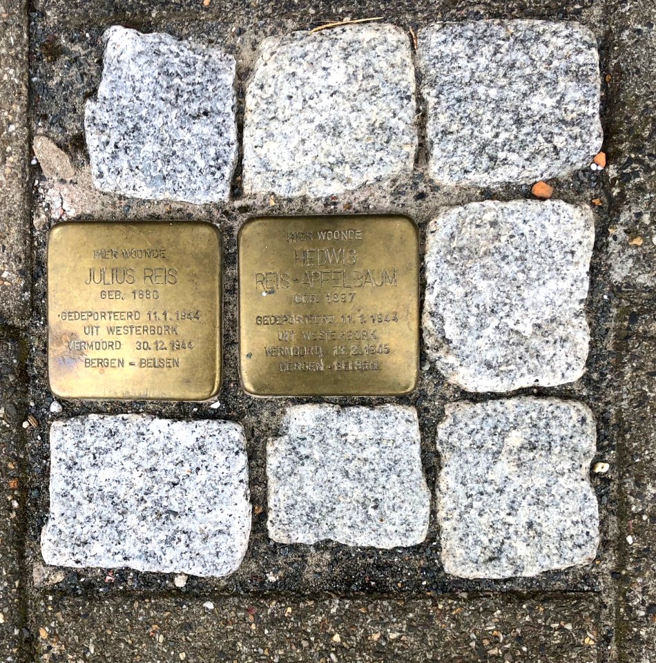 Stolpersteine Gouda AG de Vrijestraat 18