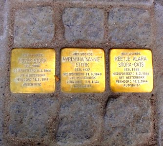 Stolpersteine Gouda Krugerlaan109