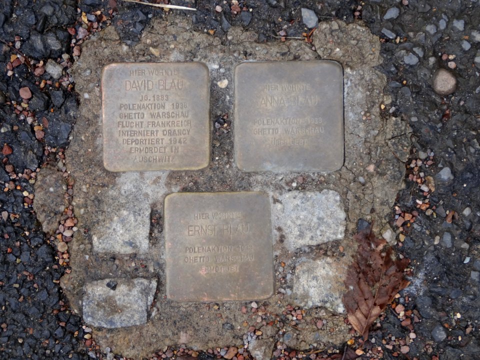 Stolpersteine Goldbacher Straße 1, Gotha