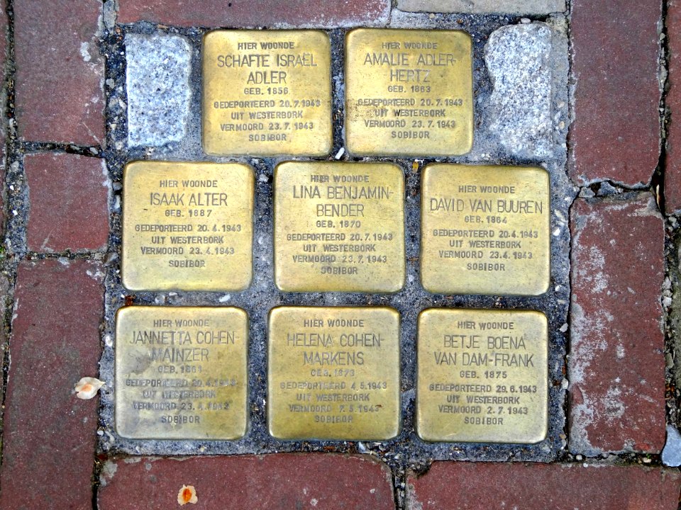 Stolpersteine Gouda Oosthaven31