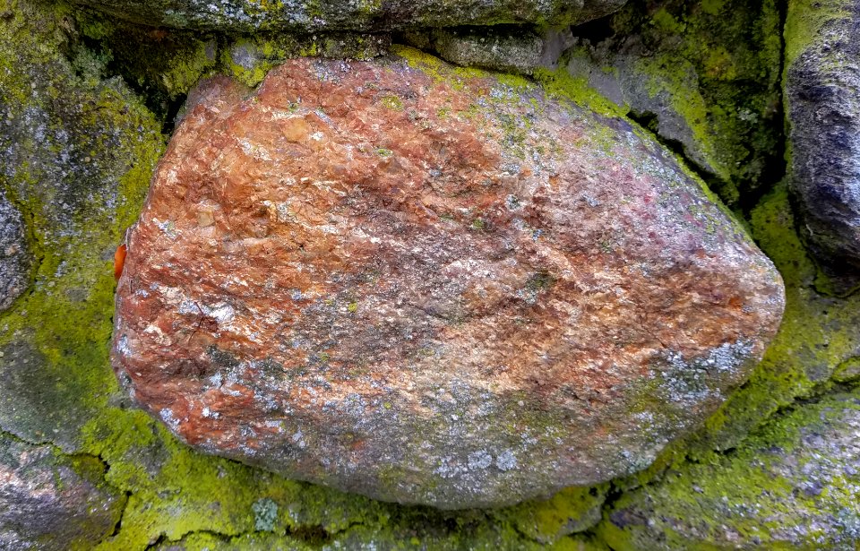 Stone in wall - Arlington, MA - 20201128 101130