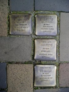 Stolpersteine Flensburg Fertig