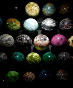 Stone spheres collection 2