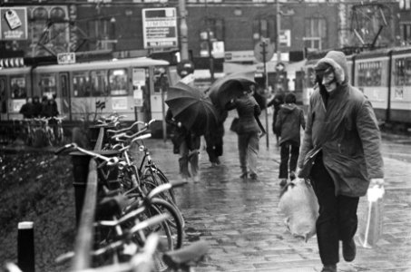 Storm en regen in Amsterdam, Bestanddeelnr 929-5085