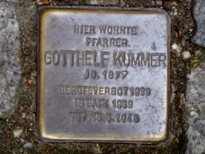 Stolpersteine Arnstadt Pfarrhof 10