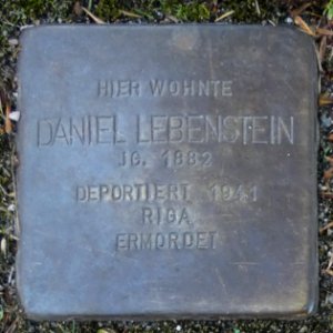 Stolperstein Markt 16 Stadtlohn Daniel Lebenstein