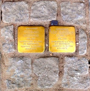 Stolpersteine Gouda Kattensingel44b