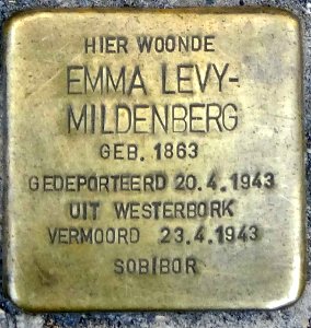 Stolpersteine Gouda Oosthaven31 4 (detail 7)