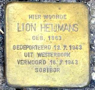 Stolpersteine Gouda Oosthaven31 3 (detail 3)