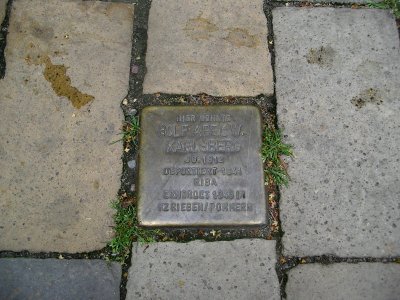 Stolpersteine Kiel Karlsberg