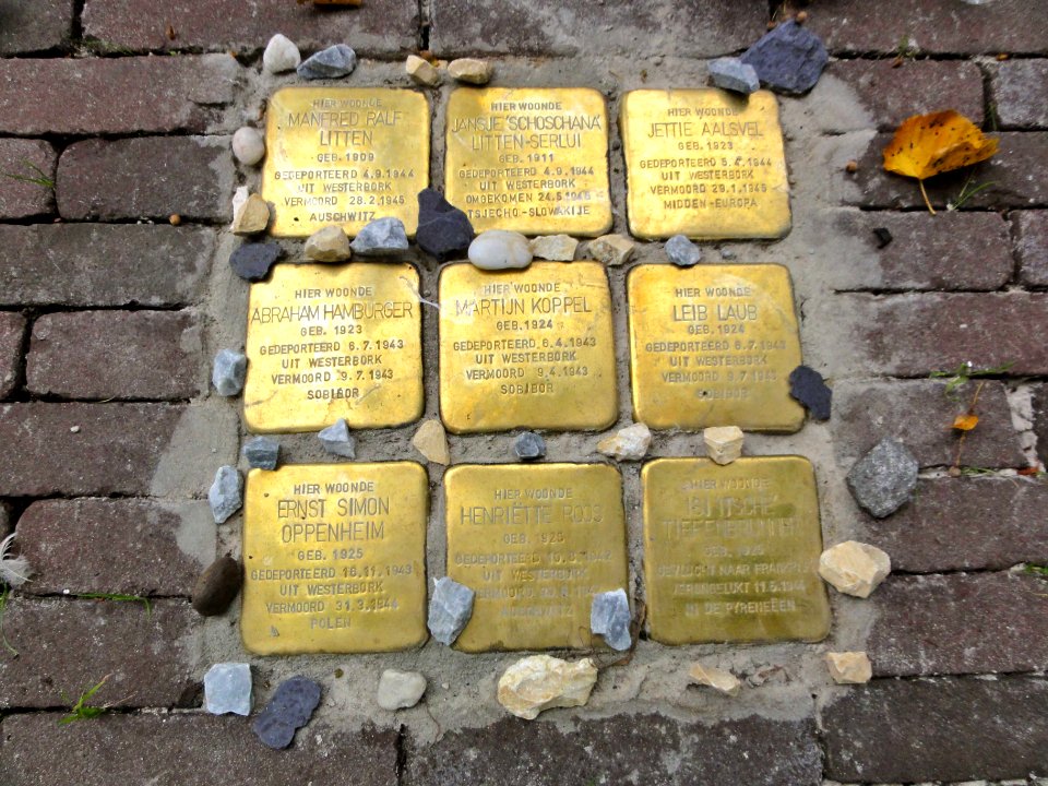 Stolpersteine Gouda Ridder van Catsweg61 geheel2