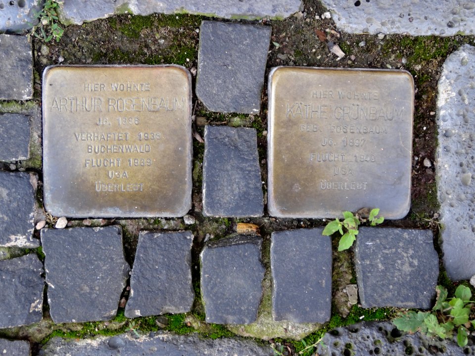 Stolpersteine Arnstadt Fleischgasse 1A (4)