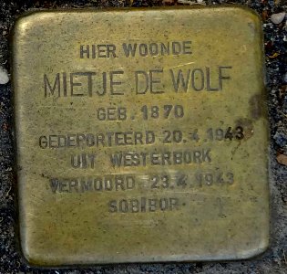 Stolpersteine Gouda Oosthaven31 7 (detail 5)