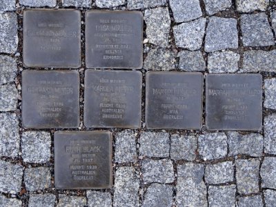 Stolpersteine Arnstadt Bahnhofstraße 3