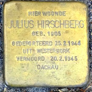 Stolpersteine Gouda Oosthaven31 3 (detail 2)