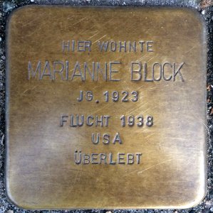 Stolpersteine Bremerhaven – Marianne Block