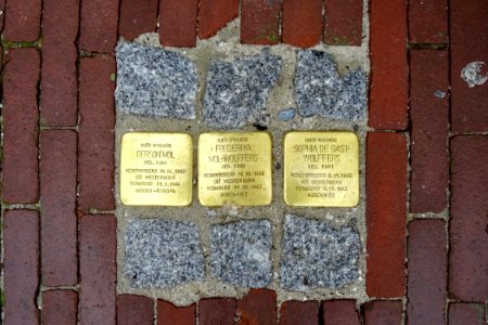 Stolpersteine Gouda Cappenersteeg2