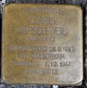 Stolpersteine Gouda de Hoogstraat1 (detail2)