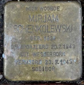 Stolpersteine Gouda Lange Groenendaal 38 (detail5)