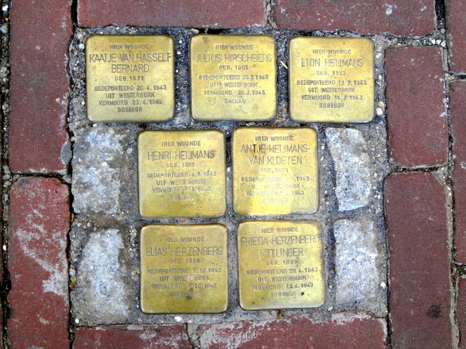Stolpersteine Gouda Oosthaven31 3