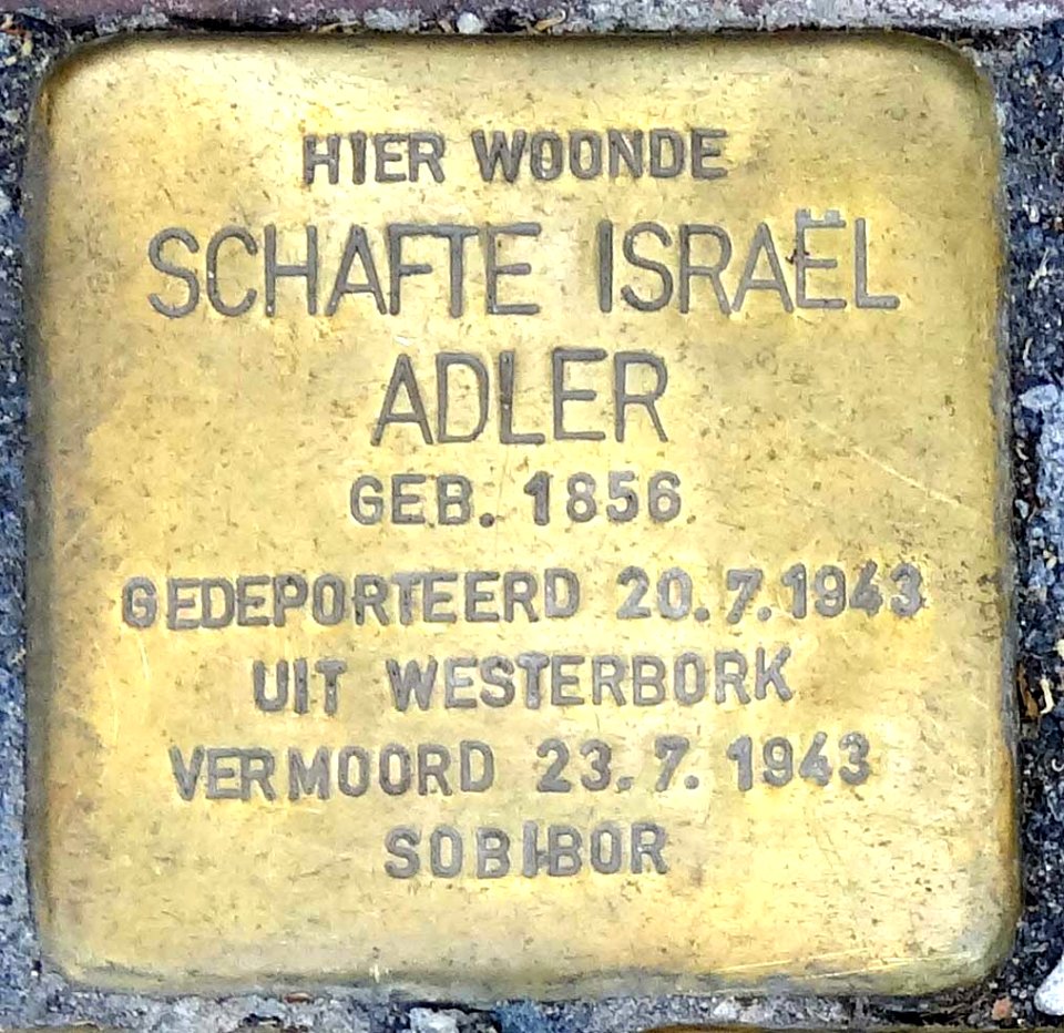 Stolpersteine Gouda Oosthaven31 (detail 1)
