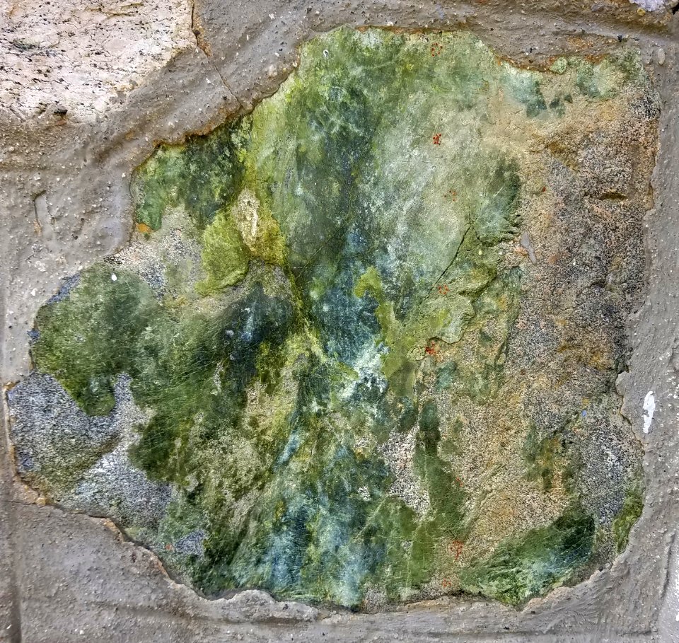 Stone in wall - Arlington, MA - 20201128 103818