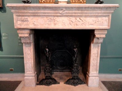 Stone mantel, 16th century - Corcoran Gallery of Art - DSC01310