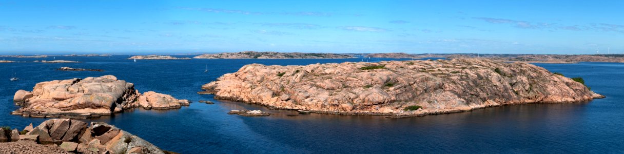 Stora Skeppsholmen in Lysekil panorama