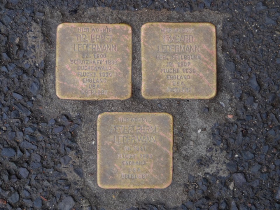 Stolpersteine Gartenstraße 34, Gotha