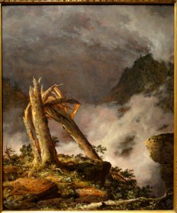 Storm in the Mountains, 1847, Frederic Edwin Church - Cleveland Museum of Art - DSC08925