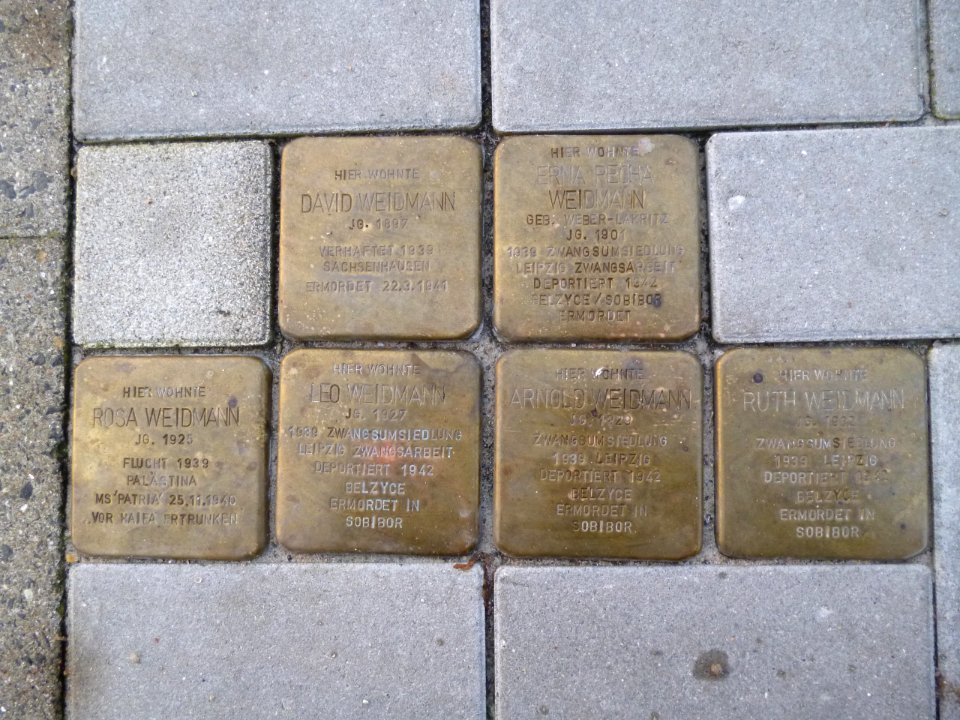 Stolpersteine Kiel Weidmann